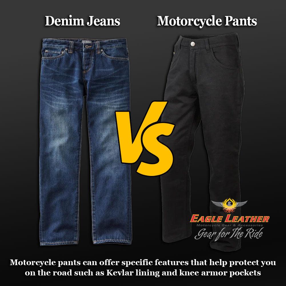 Motorcycle Riding Jeans With Armor Men Women Biker Cycling