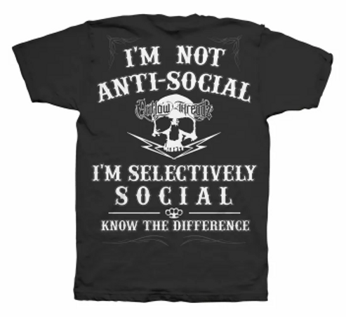 Antisocial Shirt