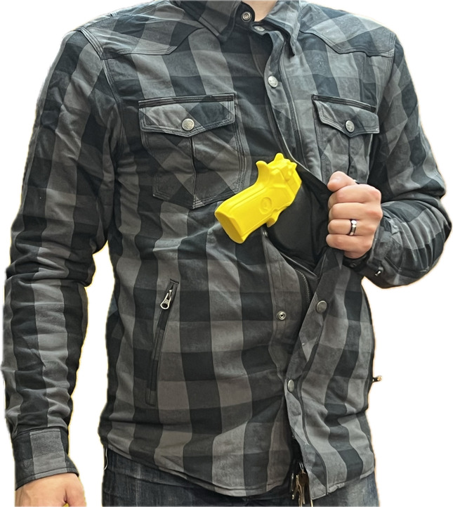 Eagle Leather Jacked AF Shirt: Riding Flannel Shirt
This ain't your grandpa's riding jacket; no fringe, no frills - just func