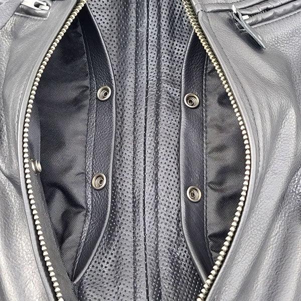 Eagle Leather Men's Bronson 2.0 Jacket - Black - Eagle Leather
