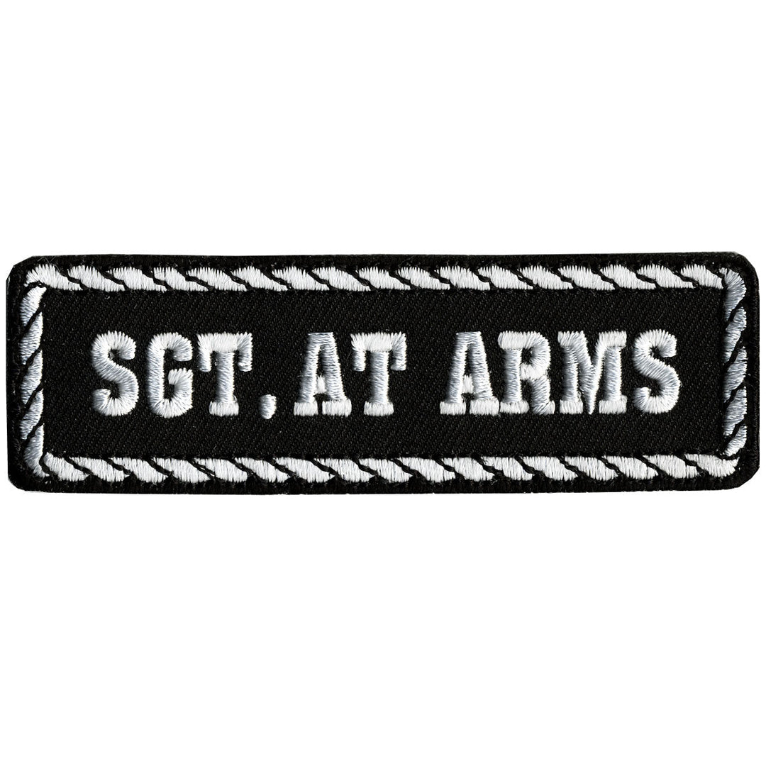 Sgt. At Arms Patch
