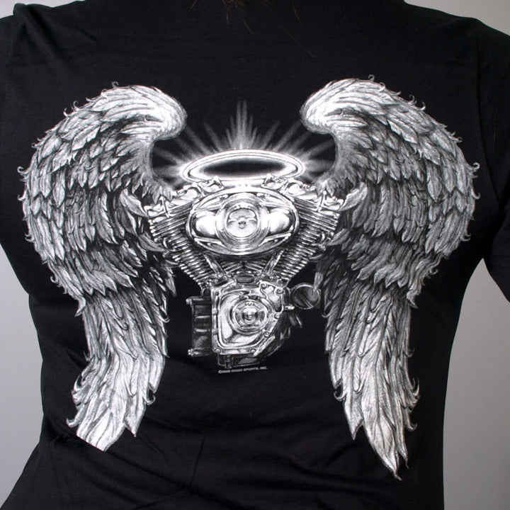 Asphalt Angel T-Shirt - Eagle Leather