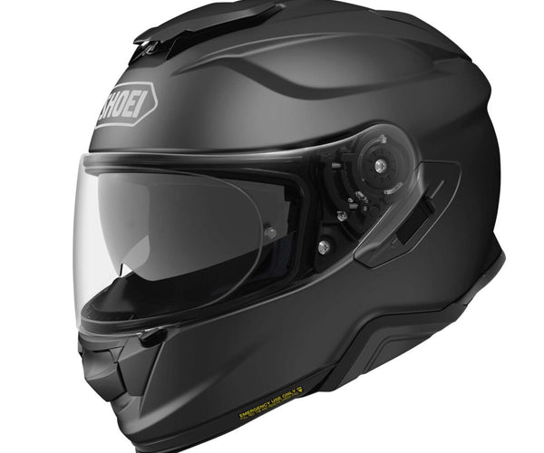 Shoei GT-Air II Full Face Helmet – Matte Black – Eagle Leather