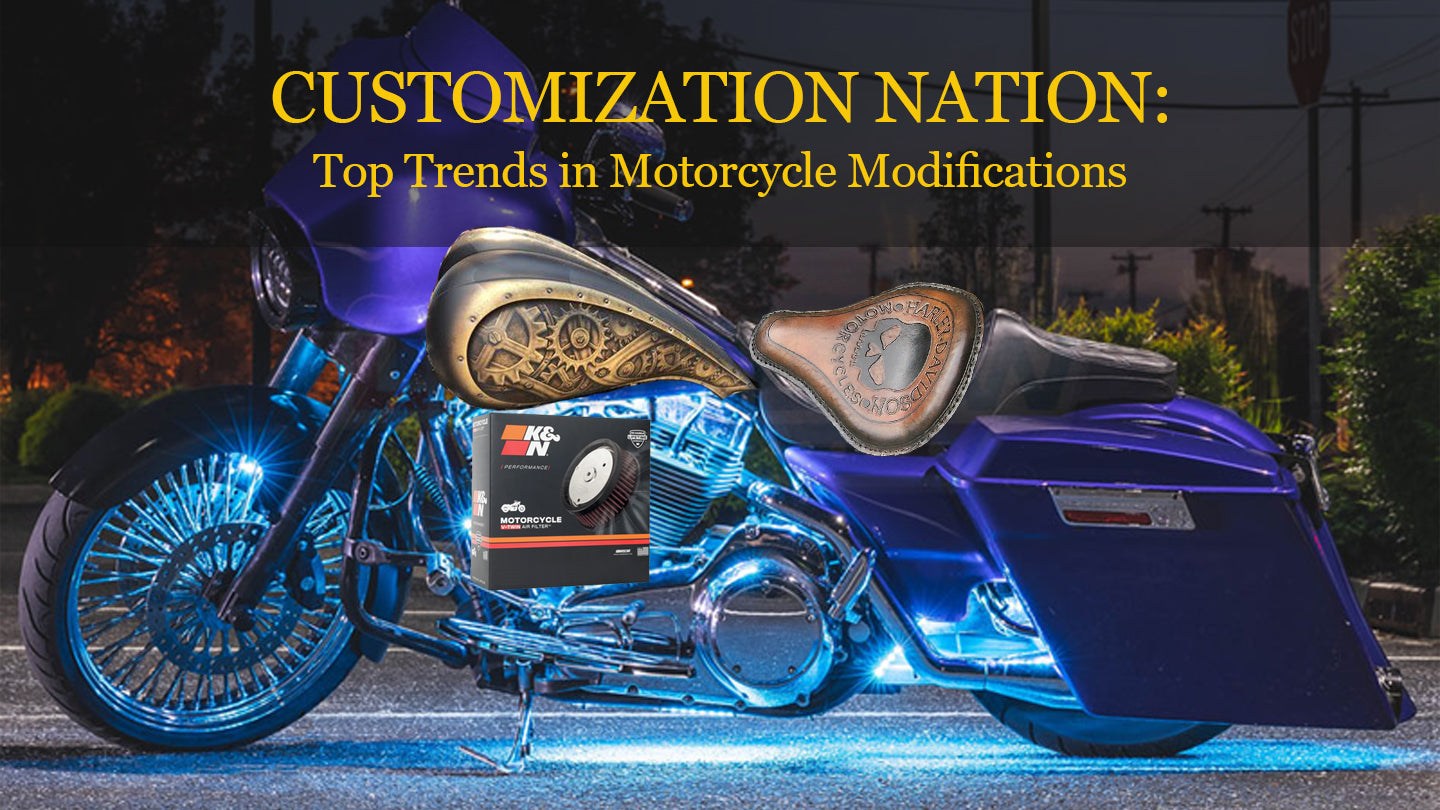 Customization Nation: Top Trends in Motorcycle Modifications