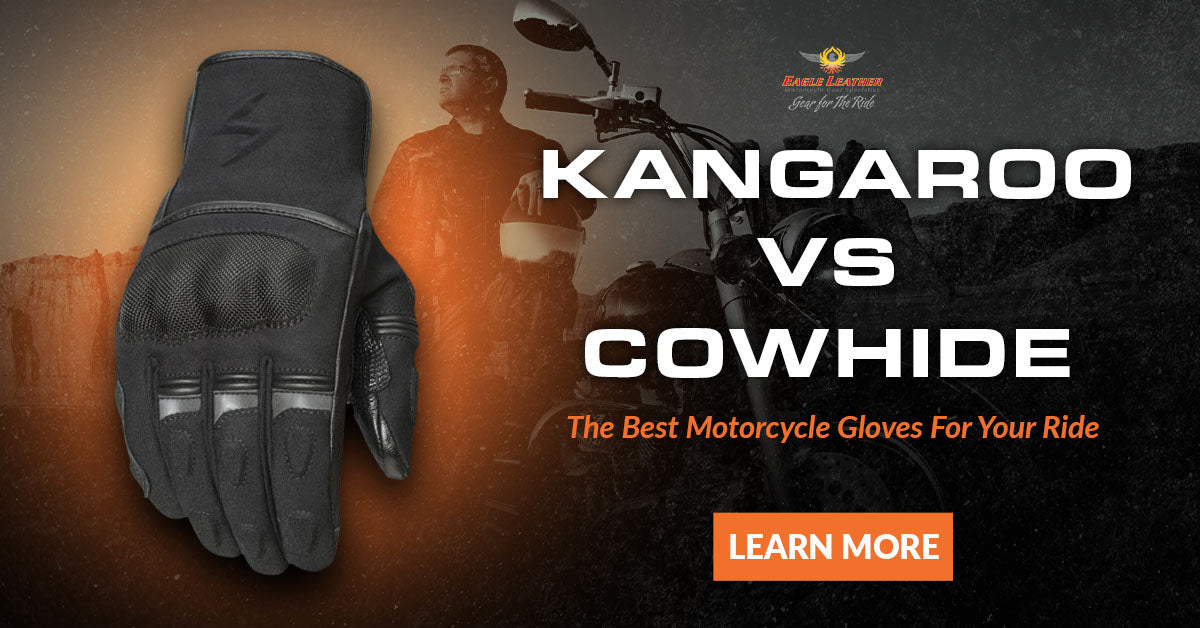 Kangaroo Leather vs. Cowhide in Motorcycle Gloves: Which is Better for Your Ride?