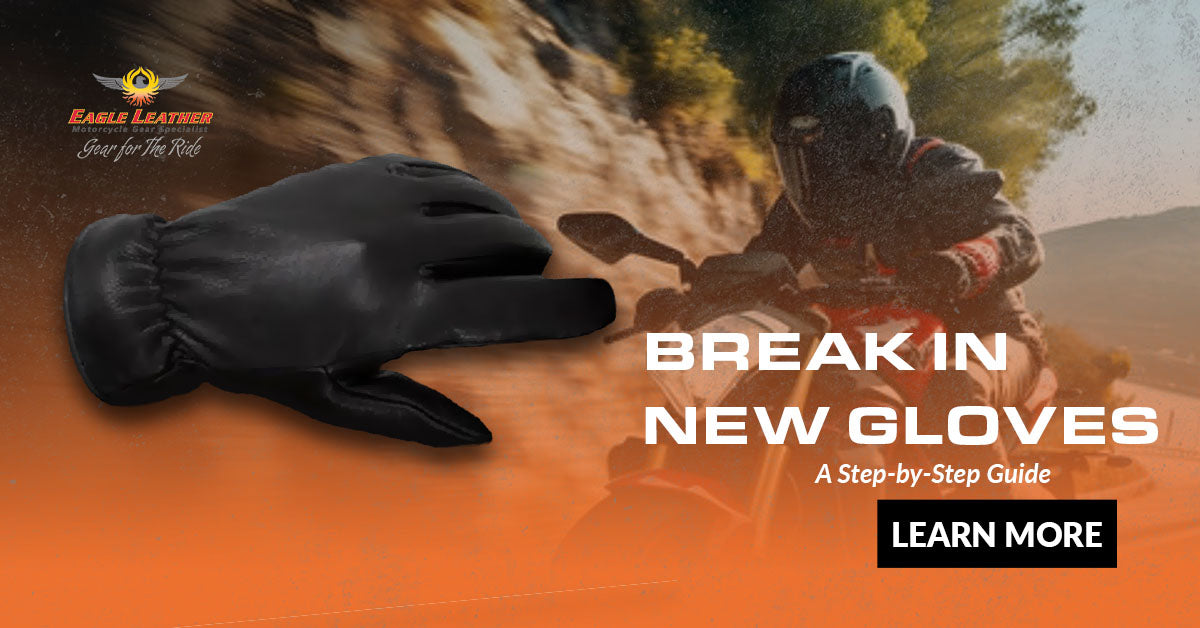 How to Break in New Leather Motorcycle Gloves