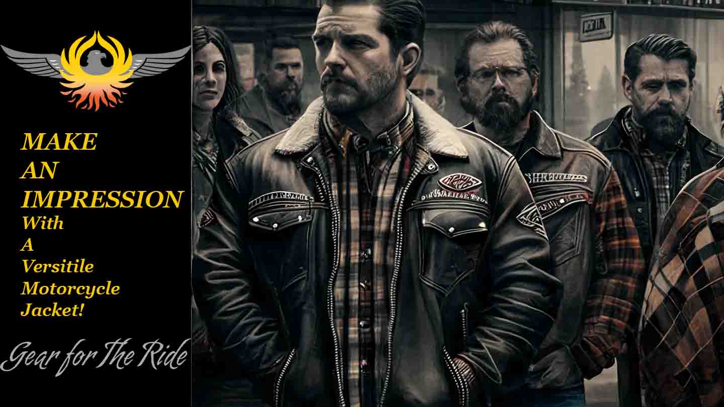 Make an Impression with a Versatile Motorcycle Jacket!