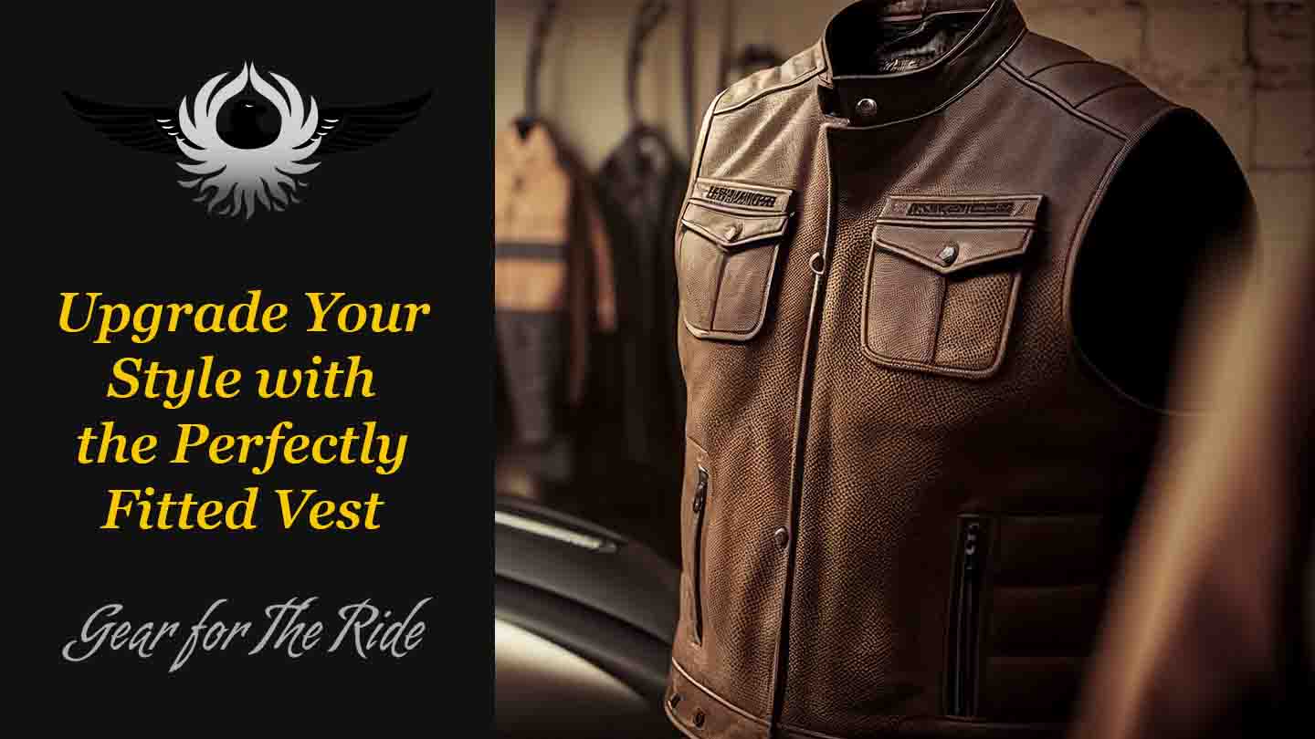 Upgrade Your Style with the Perfectly Fitted Motorcycle Vest