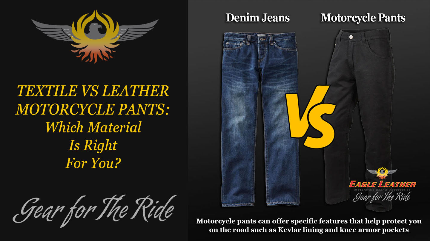 Textile vs Leather Motorcycle Pants: Which Material is Right for You?