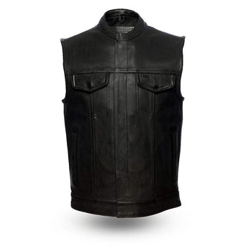 Men's Leather Motorcycle Vests - Eagle Leather