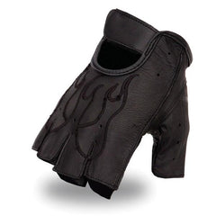 Fingerless Gloves - Eagle Leather