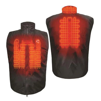 Gerbing 12v Heated Vest: Description
Our 12V heated vest liner packs a powerful punch in a very lightweight, easy-to-tow pack