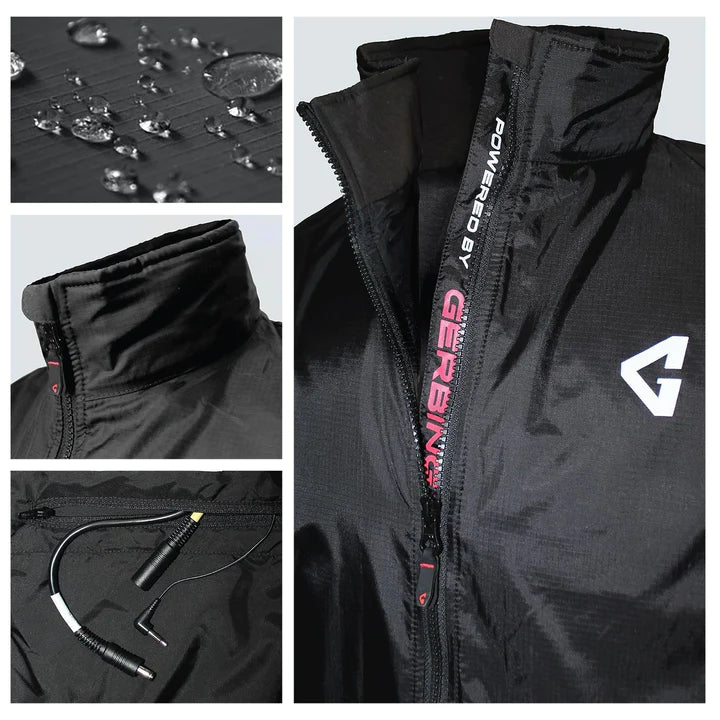 Gerbing 12v Heated Vest: Description
Our 12V heated vest liner packs a powerful punch in a very lightweight, easy-to-tow pack