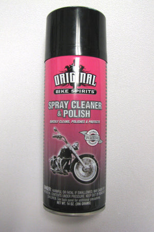Original Bike Spirits Cleaner and Polish 14oz: Bike Spirits Spray Cleaner &amp; Polish 14oz