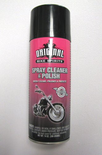 Original Bike Spirits Cleaner and Polish 14oz: Bike Spirits Spray Cleaner &amp; Polish 14oz