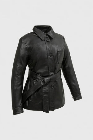 Women's Janely Lambskin Fashion Coat: New Zealand Lambskin