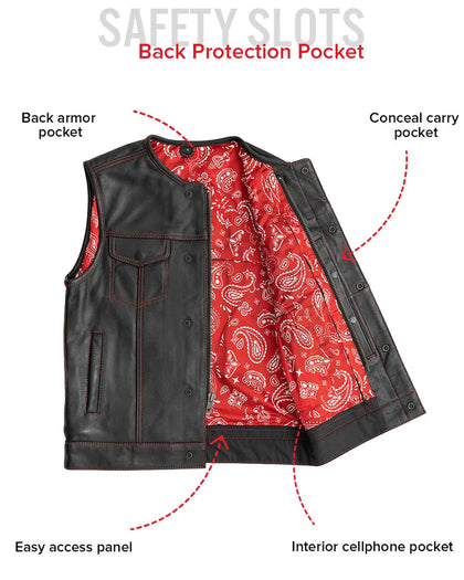 Men's Bandit Club Vest Black