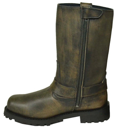 Unik Brown Harness Boot 10004