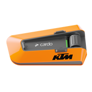 Cardo PACKTALK EDGE KTM orange communicator side view