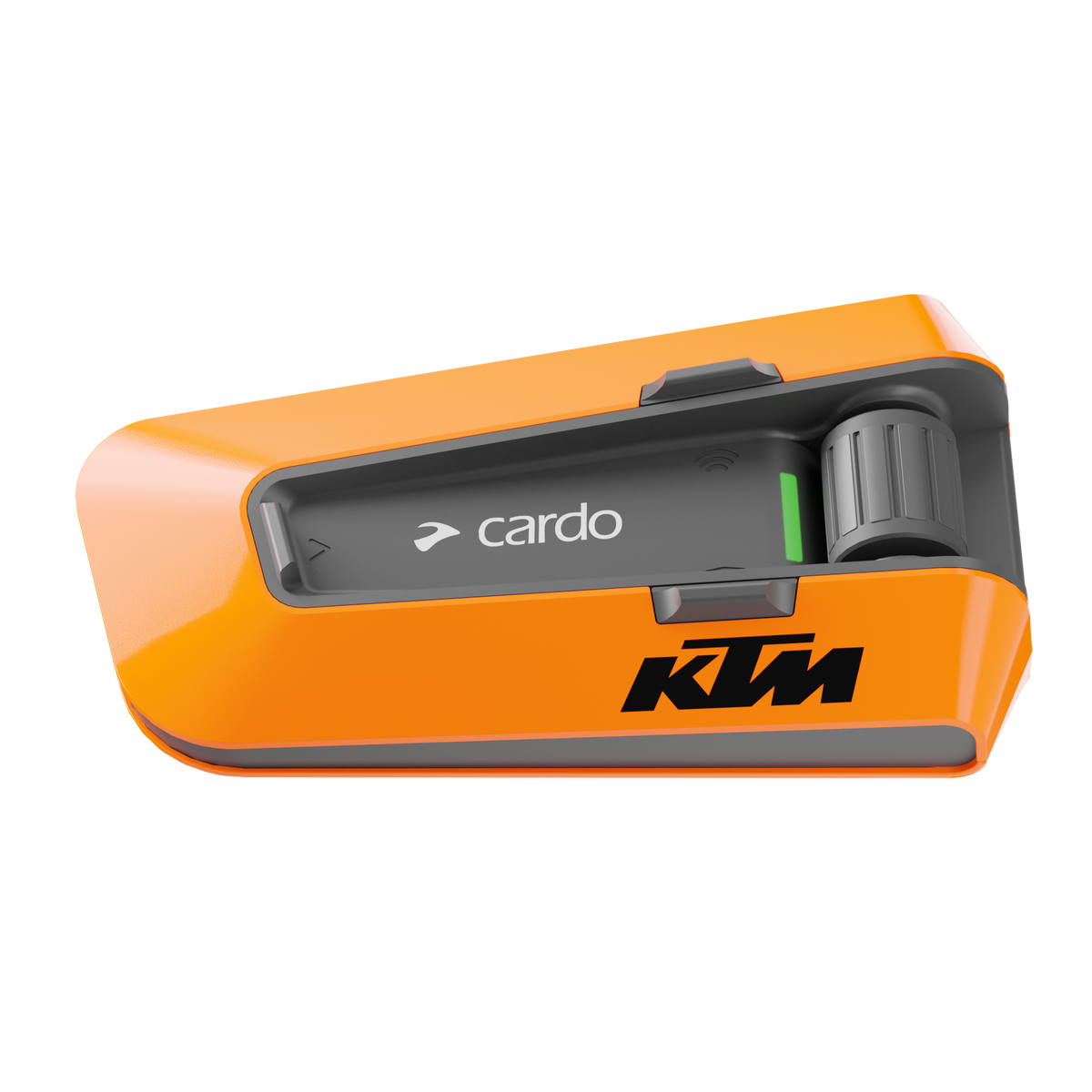 Cardo PACKTALK EDGE KTM orange communicator side view