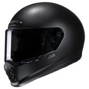 HJC V10 Solid Full Face Helmet Matte Black front three-quarter view