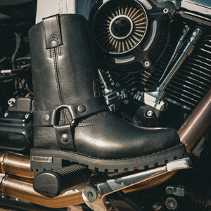 Ladies Harness Leather Boot