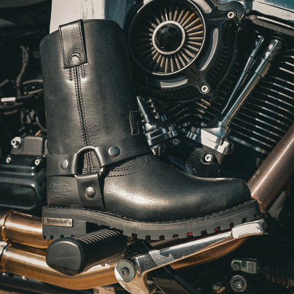 Ladies Harness Leather Boot