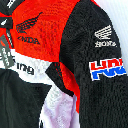 Calamari Race Team Mesh Riding Jacket: Show off your favorite brand, and stay cool in the hot months, with this all new mesh 