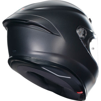 AGV K6S Helmet Solid: Features

Wind protector included
Double D retention system

Shell

Carbon-Aramid fiber
Collarbone safe