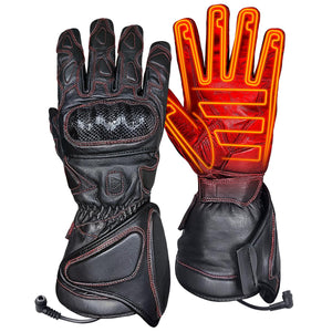 Gerbing 12V Extreme Hard Knuckle Heated Gloves: Keep your hands warm, even on the coldest riding days, with our premium 12V h