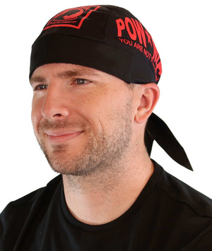 Classic Skull Cap - Red POW MIA: One size fits most