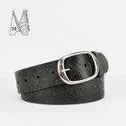 Belt 1 1/2 Rose & Leaf Painted: Description:Belt 1 1/2 Rose & Leaf Painted
To choose your buckle, make a selection from t