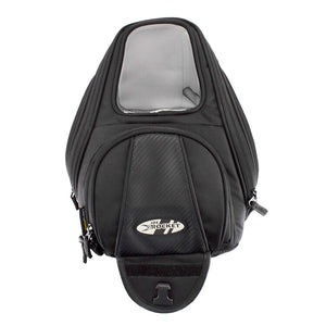 Manta II XL Tank Bag Black: Features:


Wind/water resistant 


Proprietary fade resistant UltraMax fabric


World leading SB