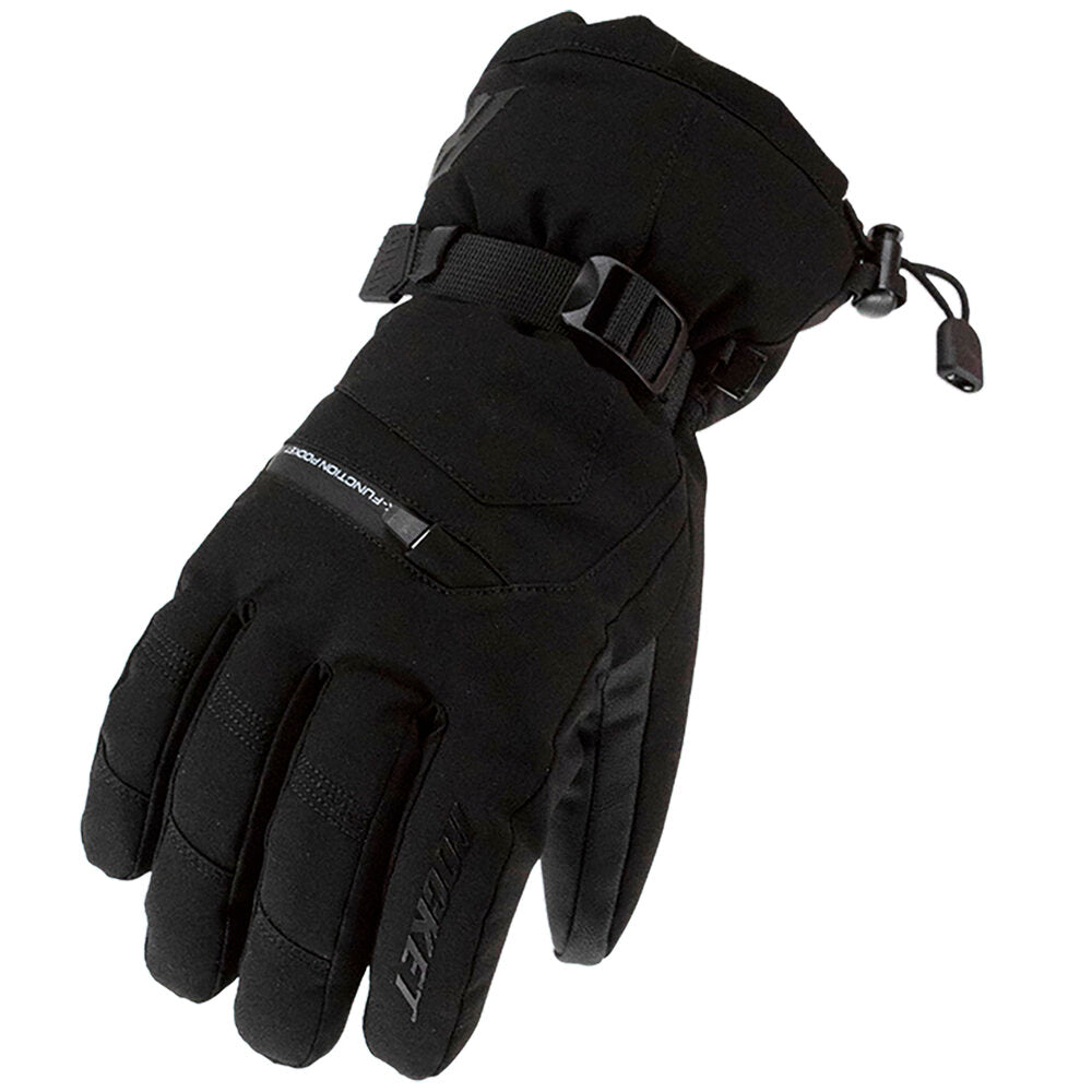 Full Blast Glove Black: Features:

Waterproof breathable performance outer shell
3M Thinsulate® 150g
Waterproof insert
Mid-he