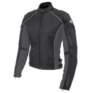 Ladies Turbulent Jacket: • Water resistant treated Rock Tex™ outershell for maximum impact resistance
• Externally accessible