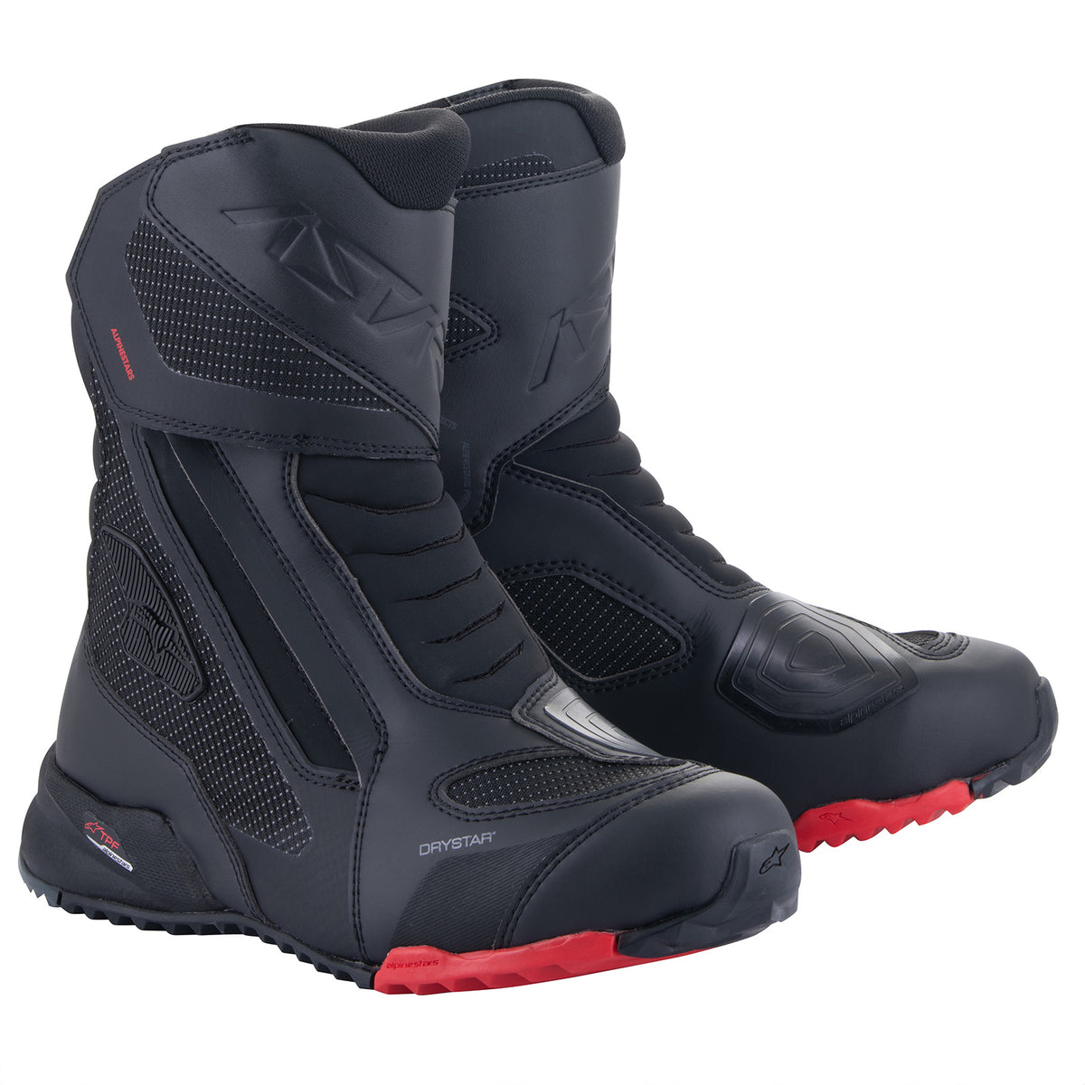 Alpinestars RT-7 Drystar Boots Black/Red