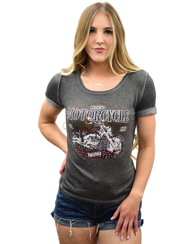 Ladies 1989 Motorcycle Legend Shirt