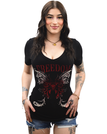 Ladies Freedom Wings Shirt