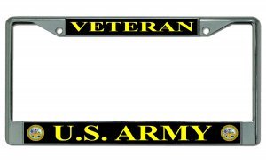 Lic-Frame Army Veteran