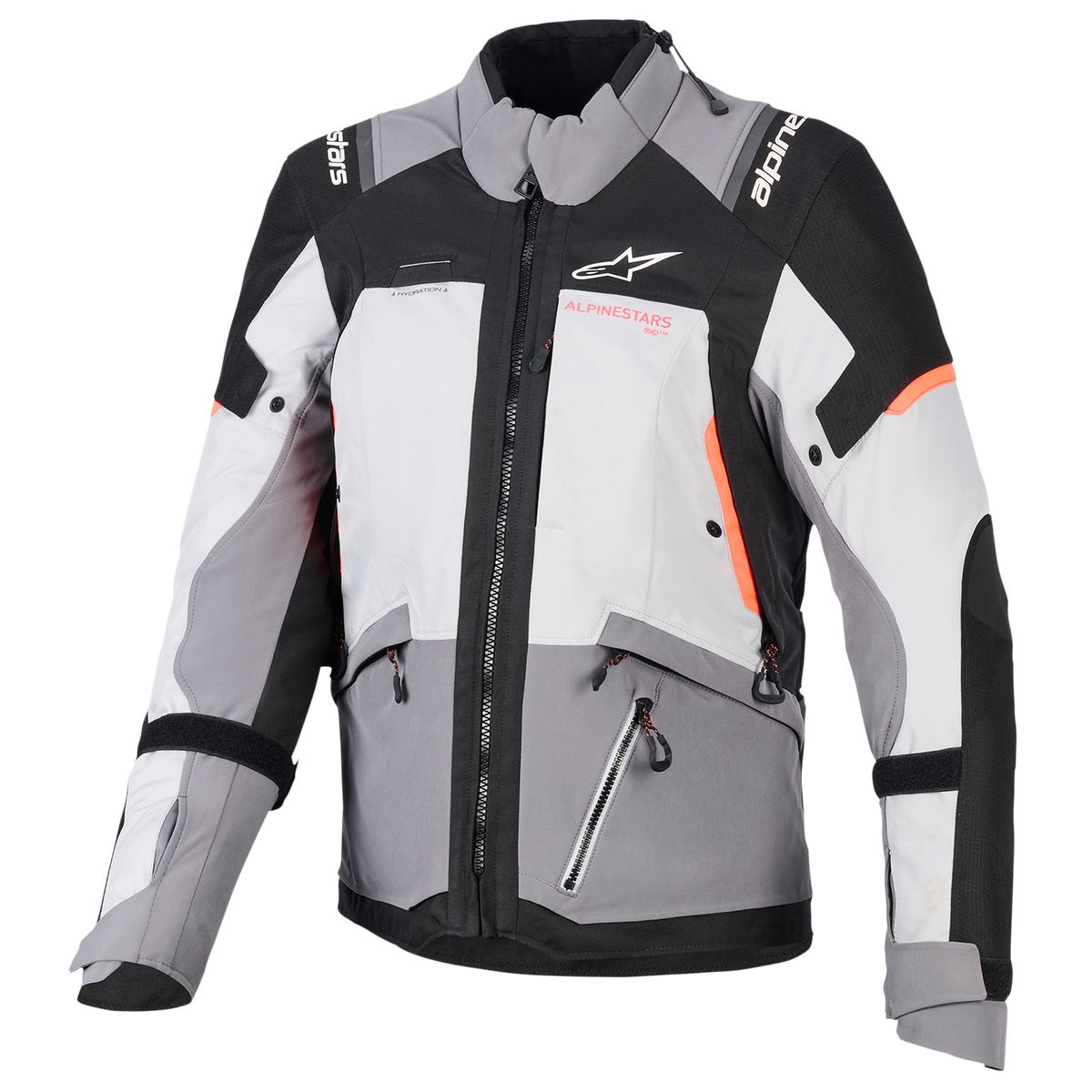 Alpinestars Stella Andes V4 Drystar Jacket Dark Gray/Ice Gray Black/Coral