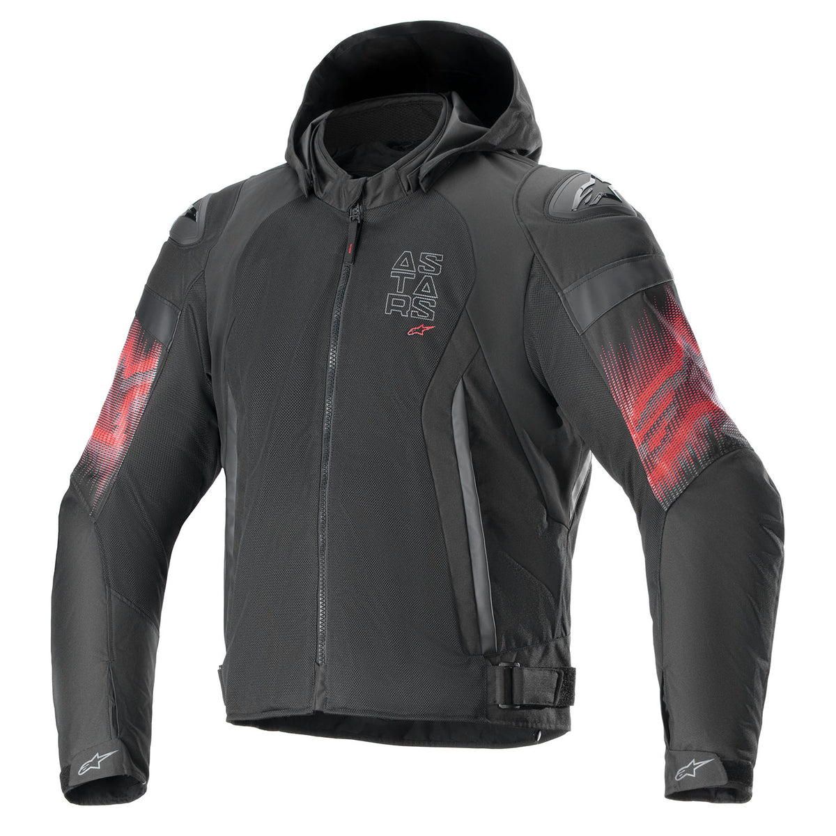 Alpinestars Zaca Air Venom WP Jacket Black/Bright Red