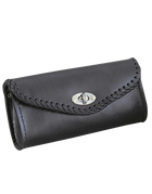Windshield Bag With Braid Black: DESCRIPTION

Style # 2803