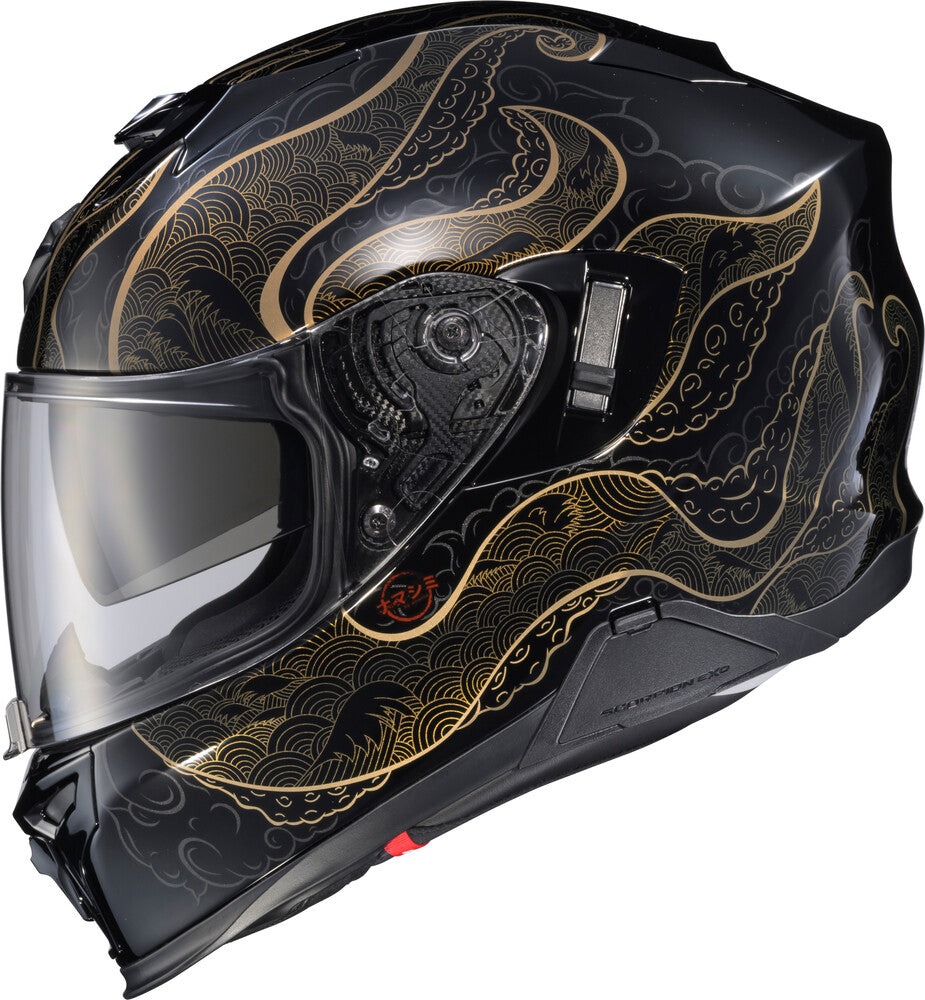 helmet scorpion m05 Gloss Black EXO-T520 and warm when temperatures drop Scorpion EXO-T520 Nama-Shimi