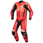Alpinestars GP Plus V4 Sprint 1-Piece Leather Suit Red Fluo/Mid Red/White
