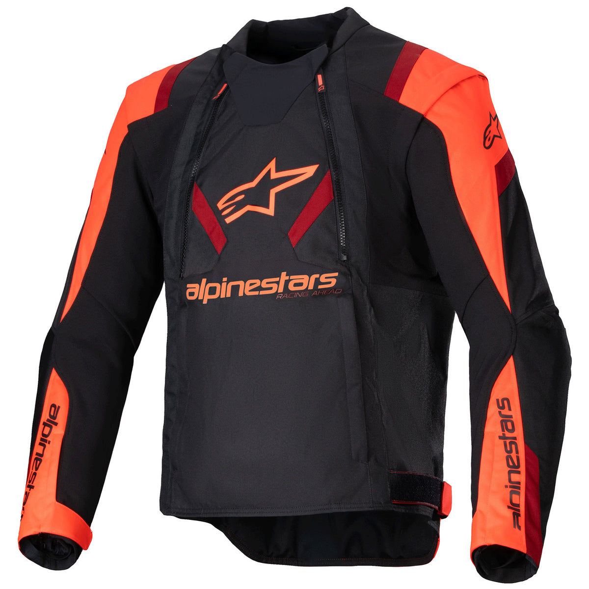 Alpinestars T-Stunt Air Jacket Black/Red Fluo/Dark Red