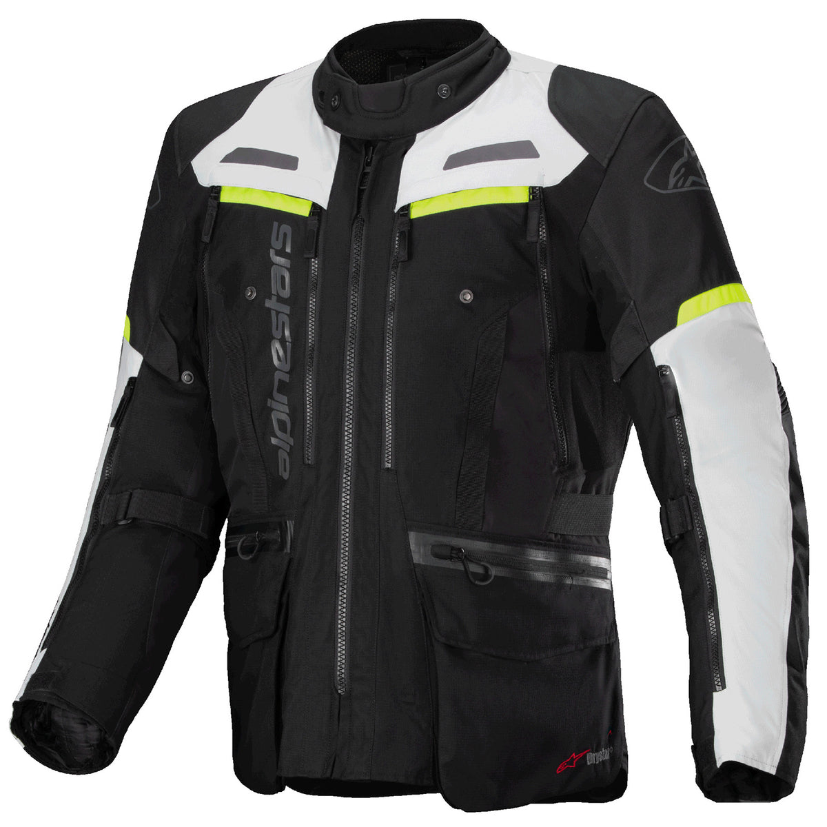 Alpinestars Bogota Pro Drystar Jacket Black/Ice Gray/Yellow Fluo