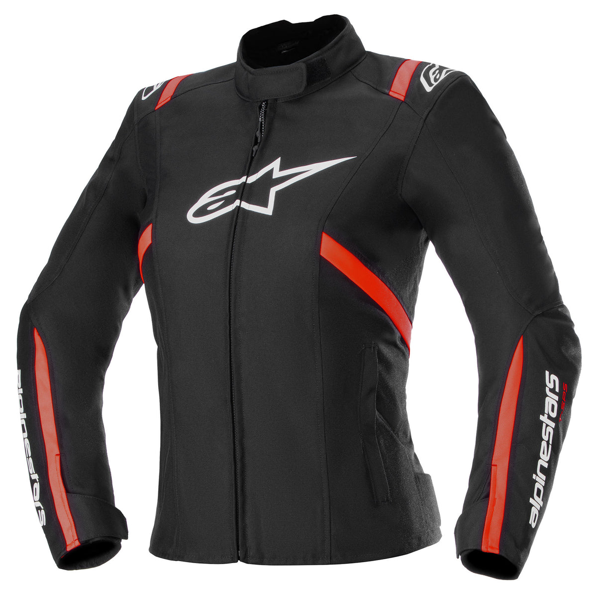 Alpinestars Stella T-SPS V2 Waterproof Jacket Black/White/Red Fluo