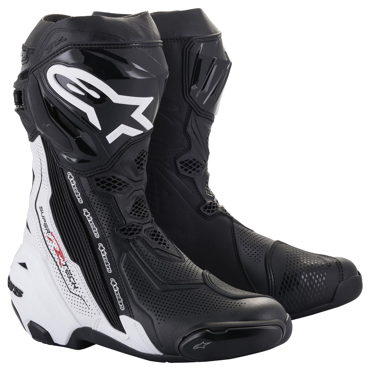 Alpinestars Supertech R Vented Boots Black/White