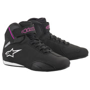 Alpinestars Stella Sektor Riding Shoes Black/Fuchsia