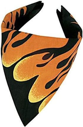 Classic Bandana Black & Orange